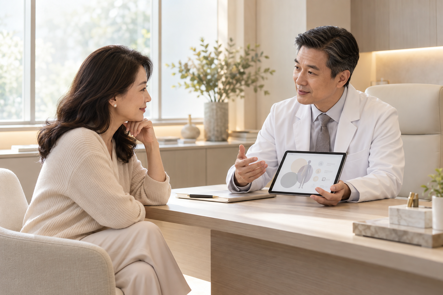 A calm, guided experience from consultation to aftercare.